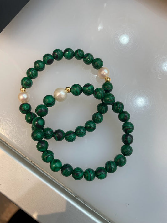 Green with envy/ Black as night