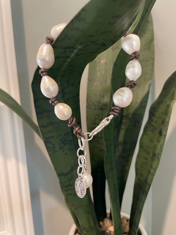 Leather and Pearls