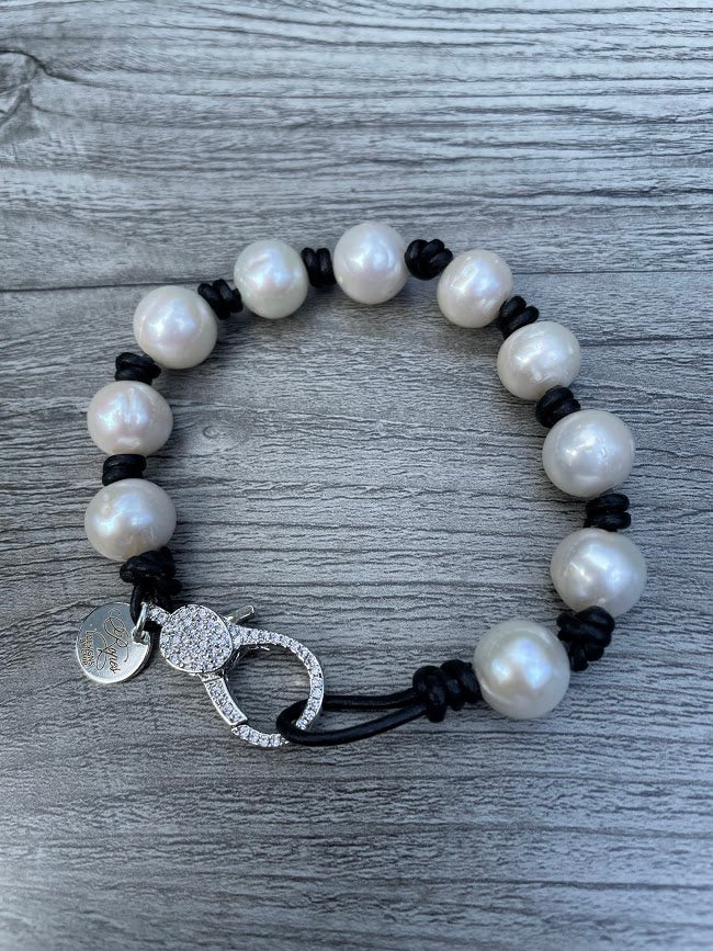 Leather and Pearls